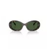 Tory Burch Occhiali da sole donna TY7214U172871 - Forma quadrata/farfalla, lenti sfumate marroni, 53/19/140 mm