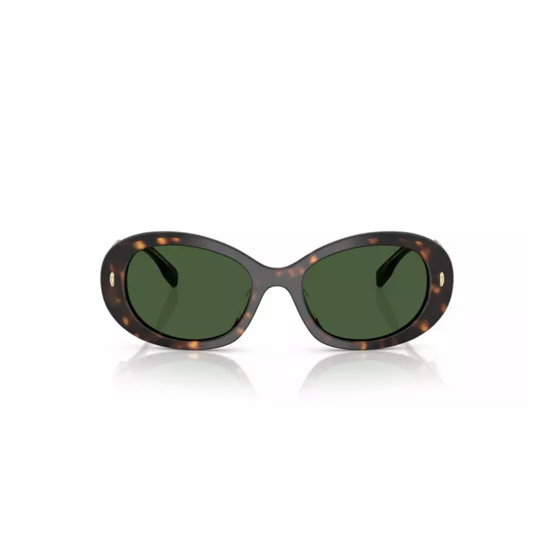 Tory Burch Occhiali da sole donna TY7214U172871 - Forma quadrata/farfalla, lenti sfumate marroni, 53/19/140 mm