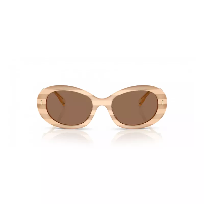 Tory Burch Occhiali da sole donna TY7214U318173 tartaruga acetato marrone sfumato 53mm