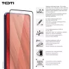 TOTI PREMIUM 3D vetro temperato protezione display, copertura totale per Samsung Galaxy S25 Ultra