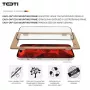 TOTI PREMIUM 3D vetro temperato protezione display, copertura totale per Samsung Galaxy S25 Ultra