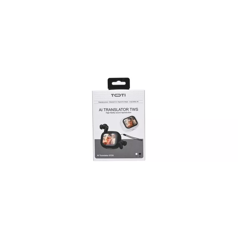 Toti TWS AI Translator ST25, Nero