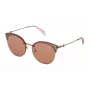 TOUS occhiali da sole STO370V 8FCG donna montatura in acetato lenti sfumate marroni 59mm