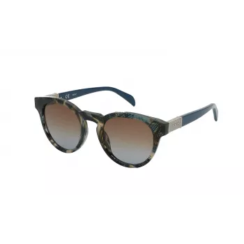 TOUS donna occhiali da sole STOB48-500Q66 havana rettangolari 50 mm