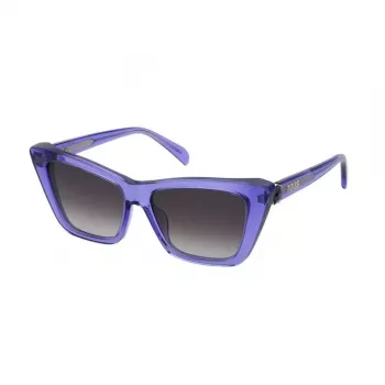 TOUS Occhiali da Sole Donna STOB82V540916 - Montatura Rettangolare in Acetato, Protezione UV400