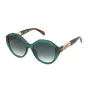 TOUS Occhiali da sole donna STOB90-550G61 Havana marrone sfumato rettangolari 55mm