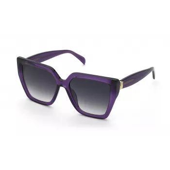 Occhiali da sole donna TOUS STOC40-5606LA havana marrone gradient quadrati 56mm