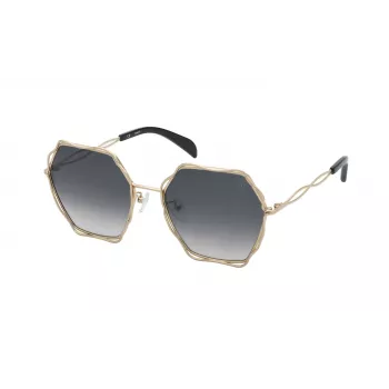TOUS Occhiali da sole donna STO445-570300 havana marrone sfumato 57mm