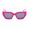 TOUS donna occhiali da sole STOC24-5309M3 nero acetato quadrati lente grigio sfumato 53mm