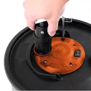 TOYA 72928 Aspiracenere 1200 W 20 L acciaio inox