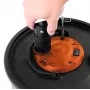 TOYA 72928 Aspiracenere 1200 W 20 L acciaio inox