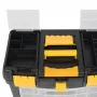 TOYA VOREL 78734 carrello portautensili con 7 cassetti, rosso/nero