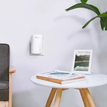 TP-Link AC750 Ripetitore Wi-Fi RE200 - Ripetitore di segnale dual band da presa, 1 porta Ethernet, WPS, modalità Access Point