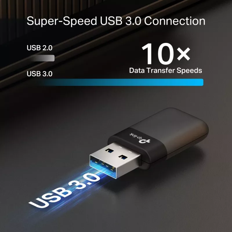 TP-LINK Archer TX50U Adattatore USB wireless AX3000 Dual Band Wi-Fi 6