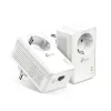 TP-Link AV1000 Kit di avvio Powerline Gigabit Passthrough (TL-PA7017PKIT)