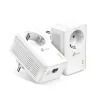 TP-Link AV1000 Kit di avvio Powerline Gigabit Passthrough (TL-PA7017PKIT)