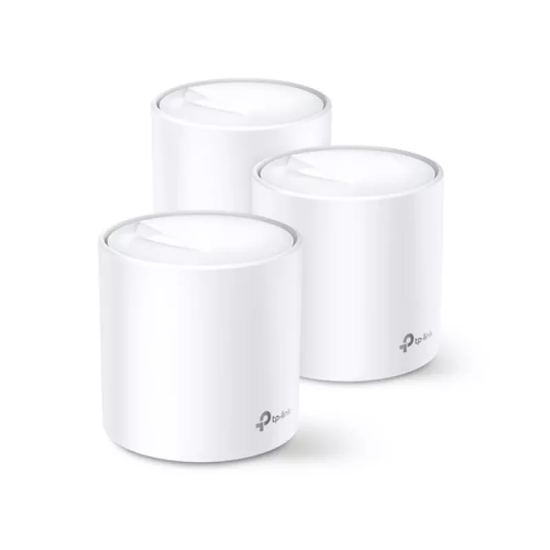 TP-Link Deco X60 AX3000 sistema Mesh Wi-Fi 6 per tutta la casa (confezione da 3)