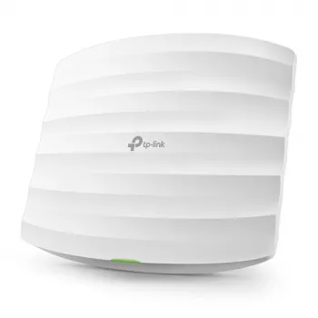TP-Link EAP245 AC1750 access point wireless dual band Gigabit da soffitto, PoE, bianco