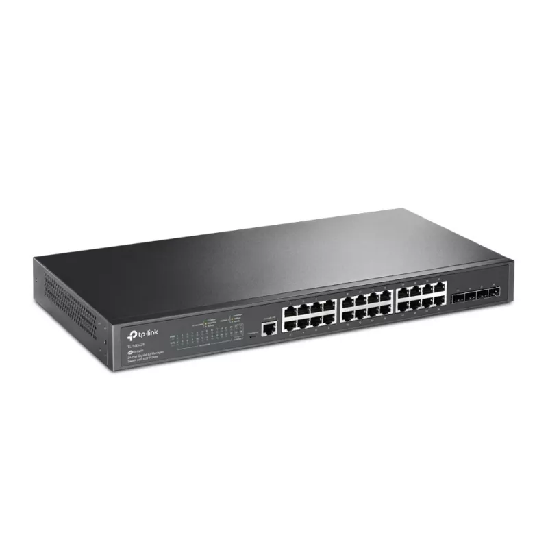 TP-Link JetStream switch gestito L2 Gigabit 24 porte con 4 slot SFP