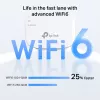 TP-LINK RE660X Range Extender Dual-Band Wi-Fi 6, 2,4 GHz e 5 GHz, 802.11ax
