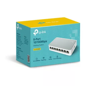 TP-Link TL-SF1008D V12.4 switch desktop 8 porte 10/100Mbps Fast Ethernet