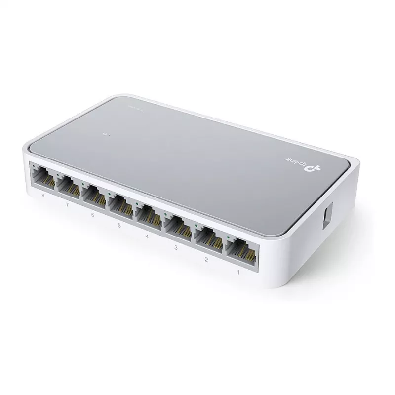 TP-Link TL-SF1008D V12.4 switch desktop 8 porte 10/100Mbps Fast Ethernet