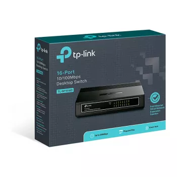 TP-Link TL-SF1016D switch desktop 16 porte 10/100 Fast Ethernet