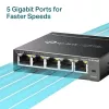 TP-LINK TL-SG105E(UN) switch Managed L2 Gigabit Ethernet, 5 porte, 10/100/1000 Mbps
