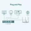 TP-LINK TL-SG105E(UN) switch Managed L2 Gigabit Ethernet, 5 porte, 10/100/1000 Mbps