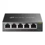 TP-LINK TL-SG105E(UN) switch Managed L2 Gigabit Ethernet, 5 porte, 10/100/1000 Mbps