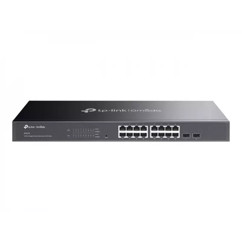 TP-LINK TL-SG2218 switch managed Gigabit L2+ 16 porte con 2 slot SFP, 150W PoE+