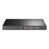 TP-Link TL-SL1218P switch Fast Ethernet PoE+ 18 porte con 2 Gigabit e 1 SFP