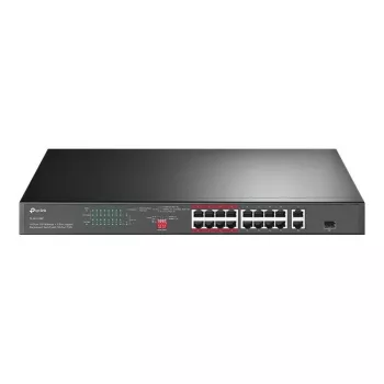 TP-Link TL-SL1218P switch Fast Ethernet PoE+ 18 porte con 2 Gigabit e 1 SFP