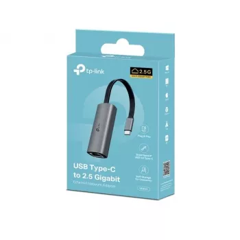 TP-Link UE302C adattatore USB-C a Gigabit Ethernet - 10/100/1000 Mbit/s, USB 3.0, nero