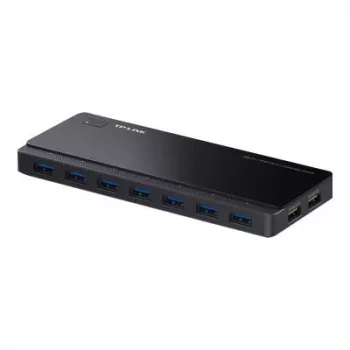 TP-LINK UH720 hub USB 3.0 7 porte con 2 porte Smart Charging - nero