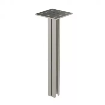 TP2-1500 HDG staffa a soffitto - barra di montaggio in acciaio zincato a caldo 1500 mm