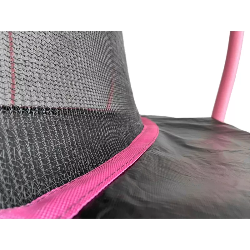 Trampolino LEAN Sport Max 14ft Black-Pink