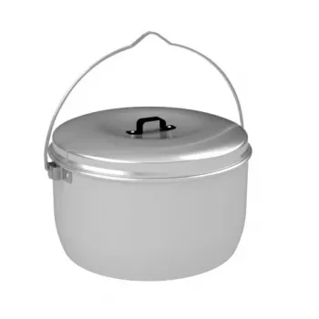 Pentola in alluminio Trangia 4,5 L con coperchio