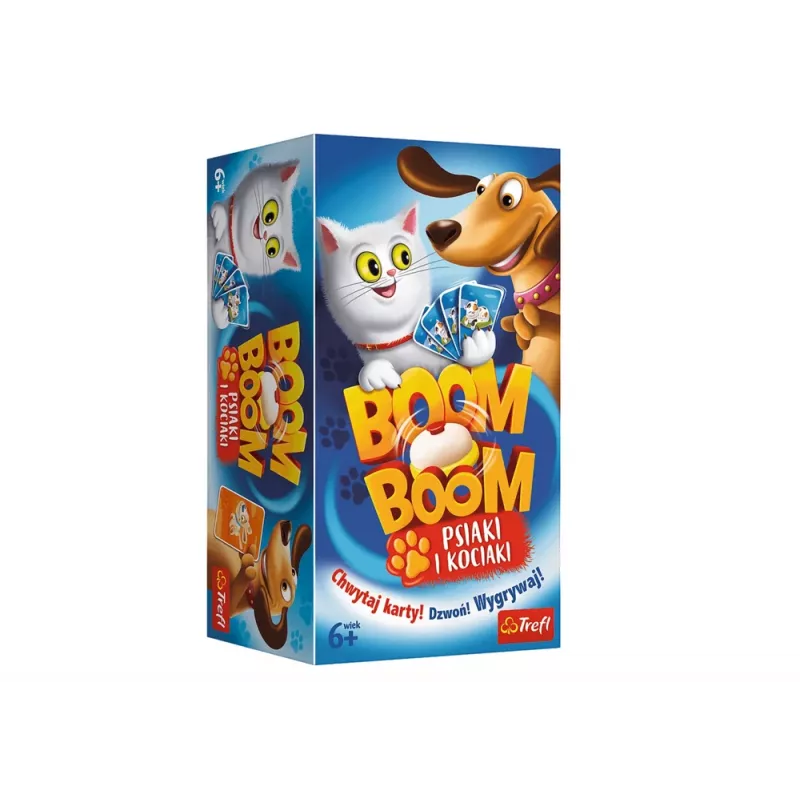 TREFL GRY Boom Boom Dogs and Kittens gioco di abilità