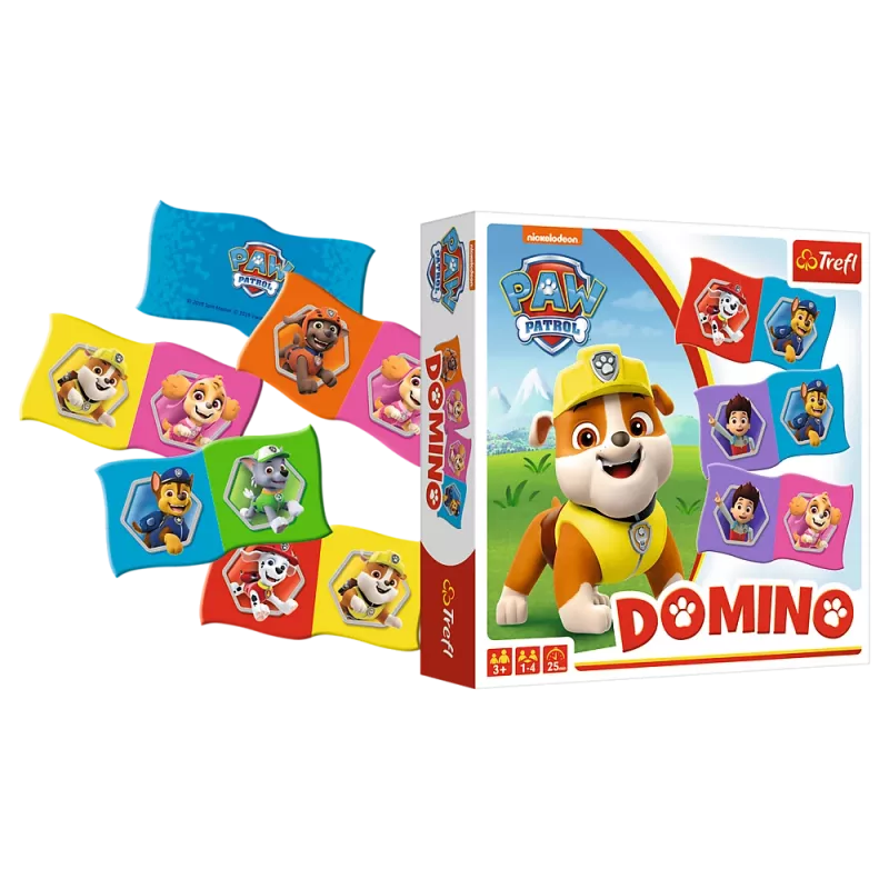 TREFL GRY Domino Paw Patrol – Gioco educativo per bambini