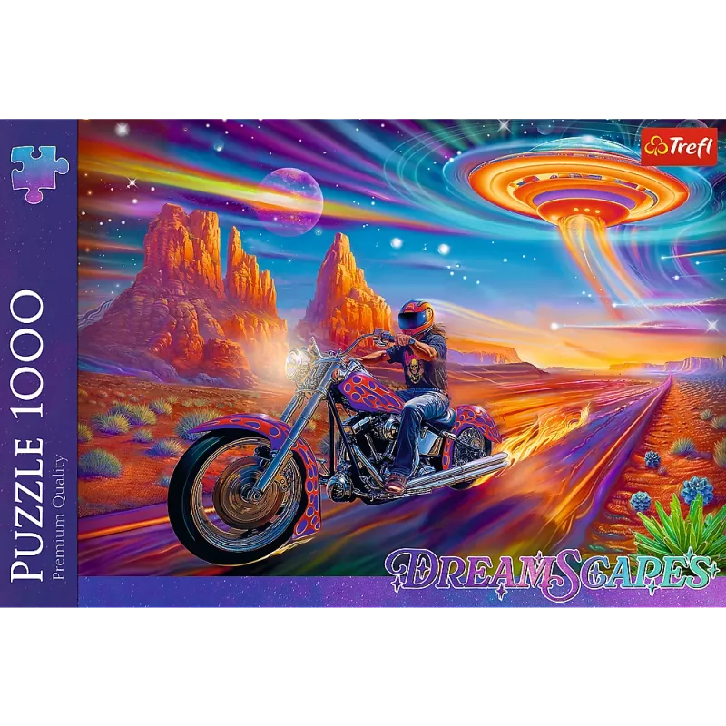 Puzzle TREFL 1000 - Crazy Ride FSC Mix 70% 10930