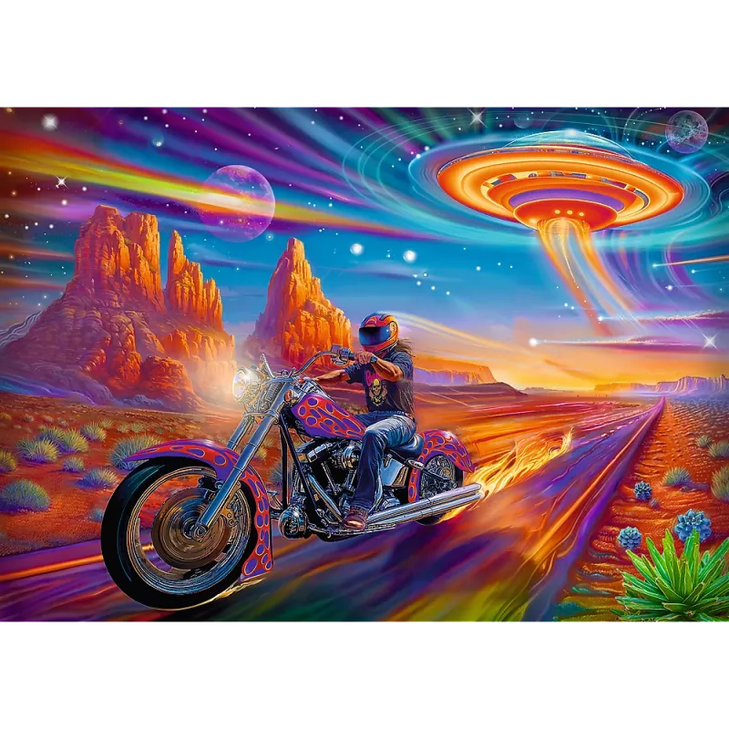 Puzzle TREFL 1000 - Crazy Ride FSC Mix 70% 10930