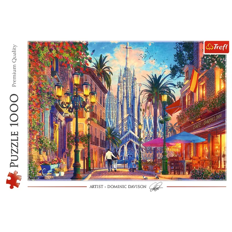 TREFL PUZZLE Puzzle - 1000 - Barcellona, Spagna 10793