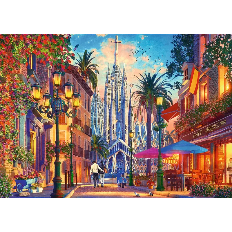 TREFL PUZZLE Puzzle - 1000 - Barcellona, Spagna 10793