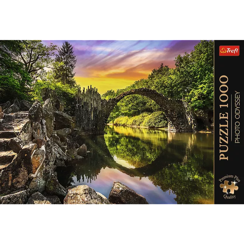 TREFL PUZZLE Puzzle – 1000 Premium Plus Ponte Rakotz a Kromlau, Germania Trefl 10811