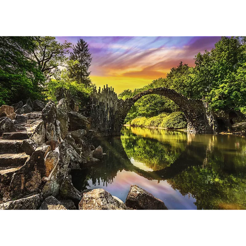 TREFL PUZZLE Puzzle – 1000 Premium Plus Ponte Rakotz a Kromlau, Germania Trefl 10811