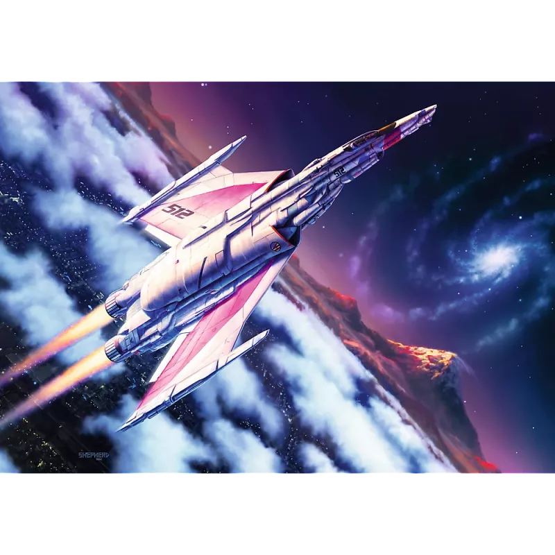 Puzzle TREFL 1000 Premium Plus - Tea Time: Space Flight Trefl 12075