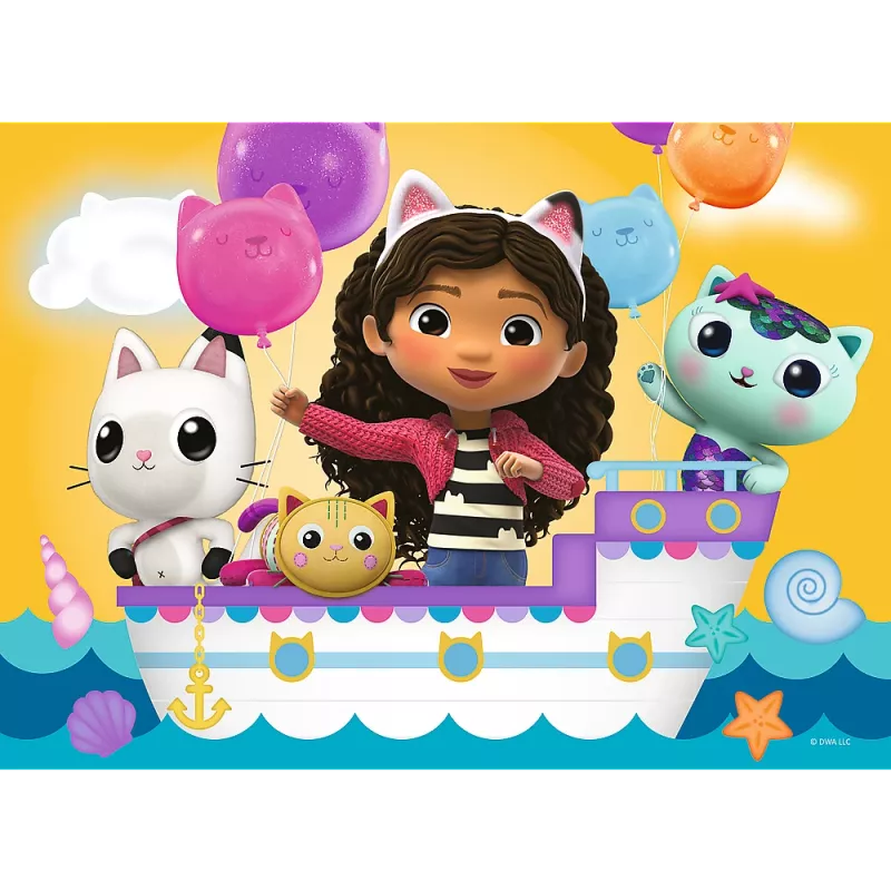 Puzzle TREFL 20 miniMaxi - Colorful Day with Gabby - Trefl 56041