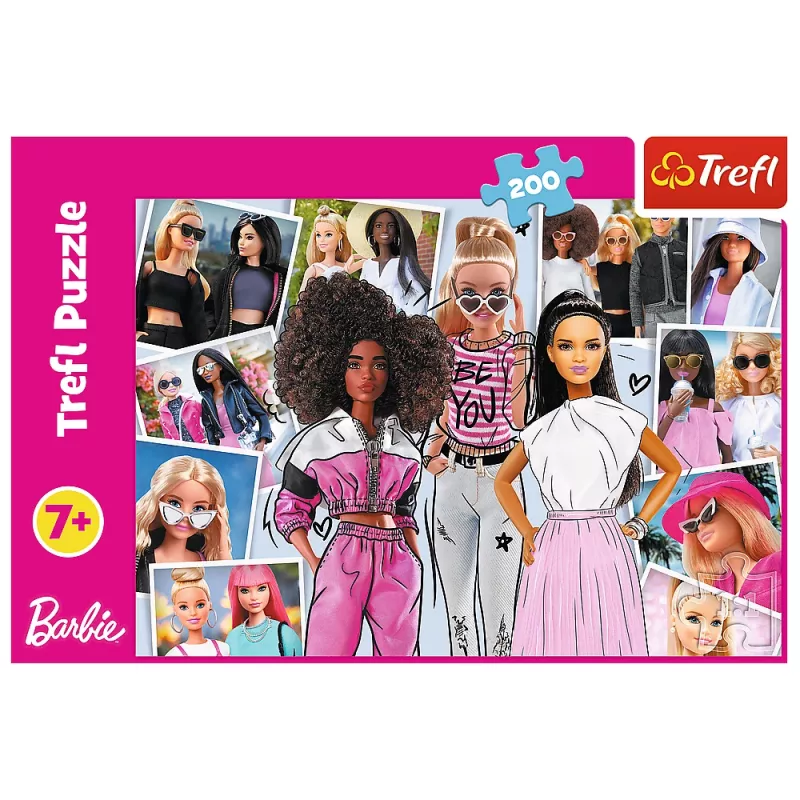 TREFL PUZZLE Puzzle - 200 - Nel mondo di Barbie Trefl 13301