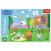 TREFL PUZZLE Puzzle - 24 Maxi - Divertimento nella radura - Peppa Pig 14342